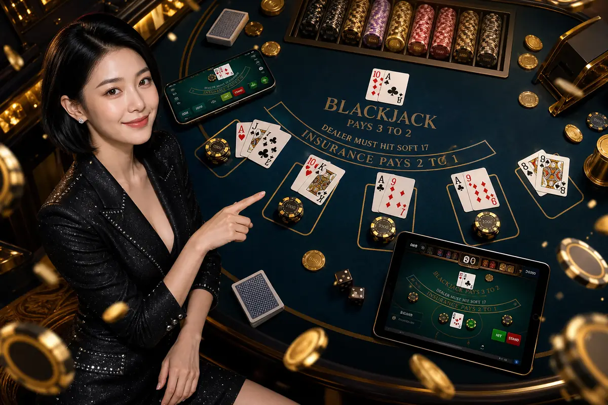 p6x Blackjack အွန်လိုင်းကတ်ဂိမ်း